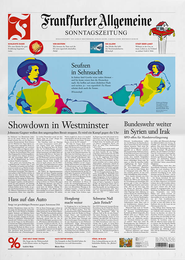 FAS - Frankfurter Allgemeine Sonntagszeitung-Prämienabo Titelbild